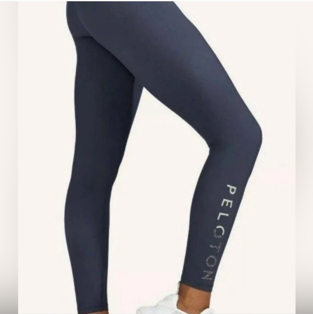 Peloton Cadence’ High Waisted Leggings in‎ Steel Blue Size Medium